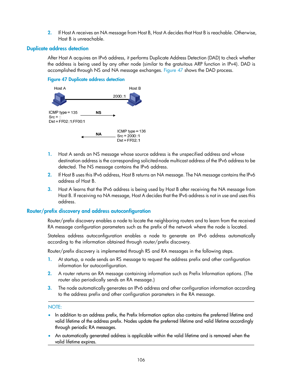 Duplicate address detection | H3C Technologies H3C WX3000E Series Wireless Switches User Manual | Page 117 / 191