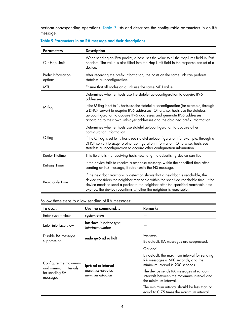 H3C Technologies H3C WX3000E Series Wireless Switches User Manual | Page 125 / 191