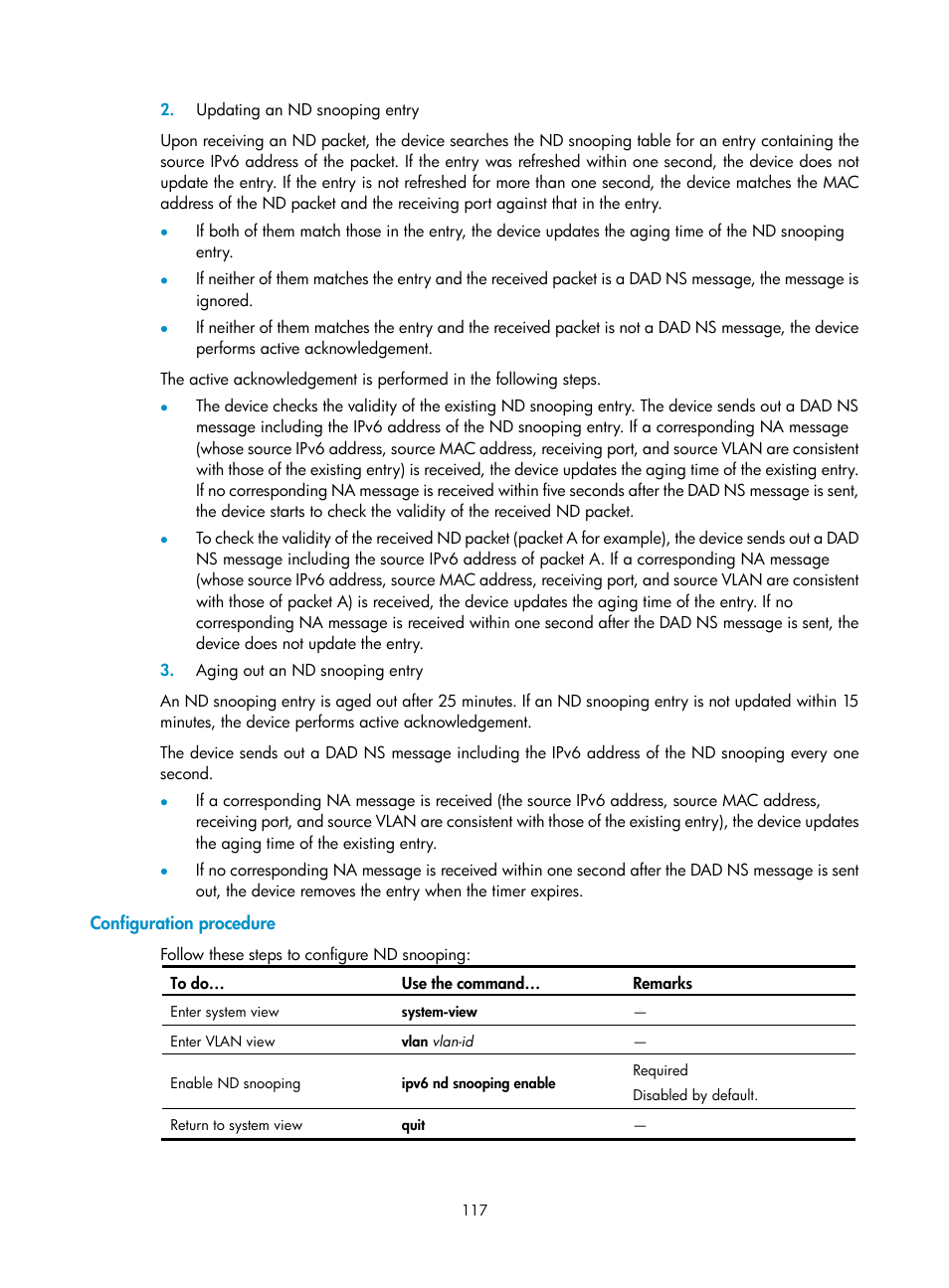 Configuration procedure | H3C Technologies H3C WX3000E Series Wireless Switches User Manual | Page 128 / 191