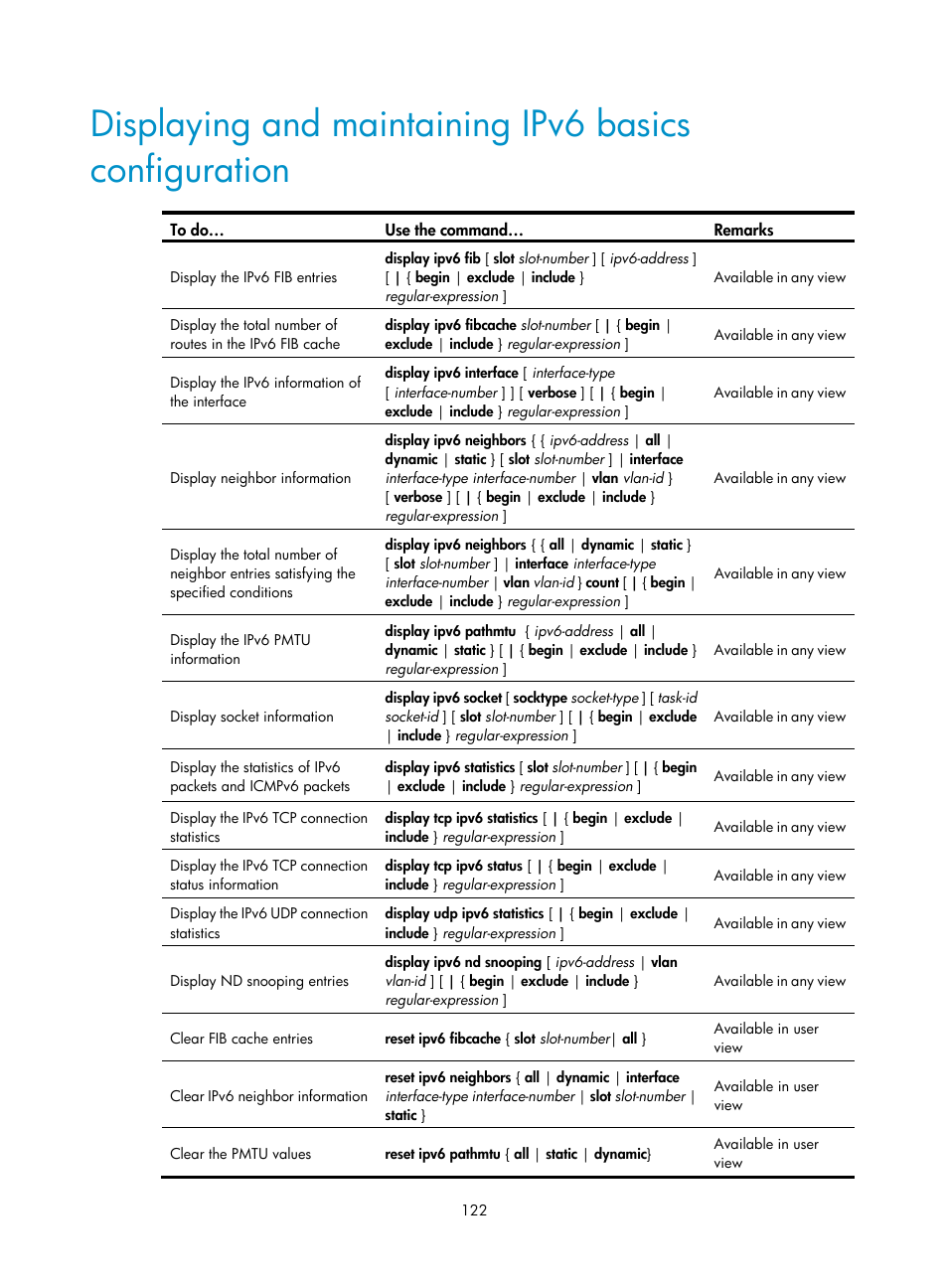 H3C Technologies H3C WX3000E Series Wireless Switches User Manual | Page 133 / 191