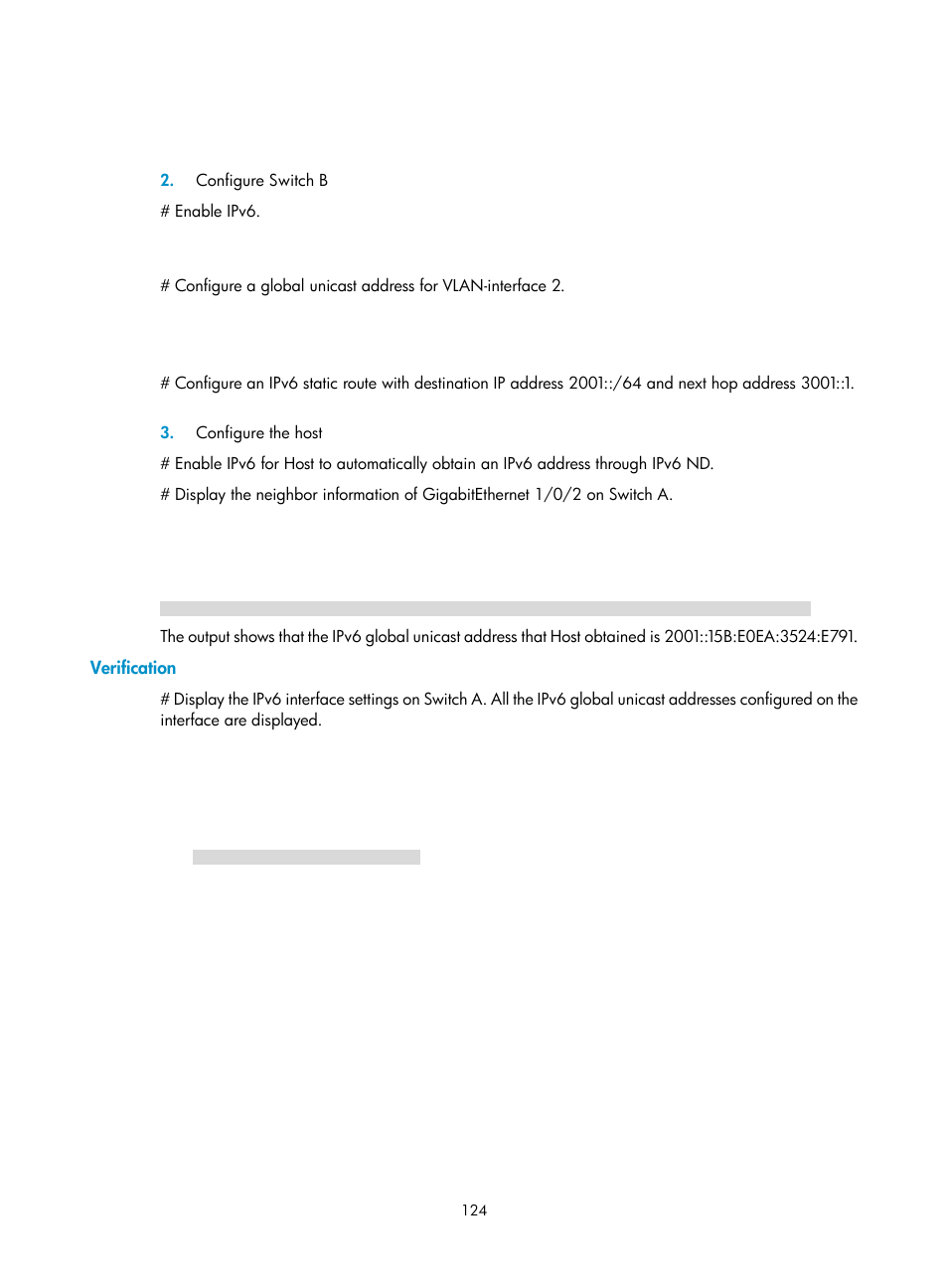 Verification | H3C Technologies H3C WX3000E Series Wireless Switches User Manual | Page 135 / 191