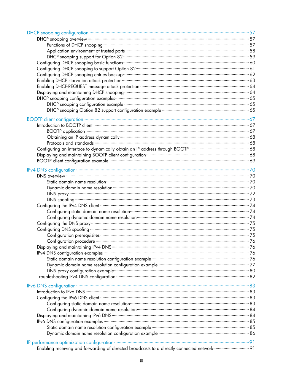 H3C Technologies H3C WX3000E Series Wireless Switches User Manual | Page 8 / 191