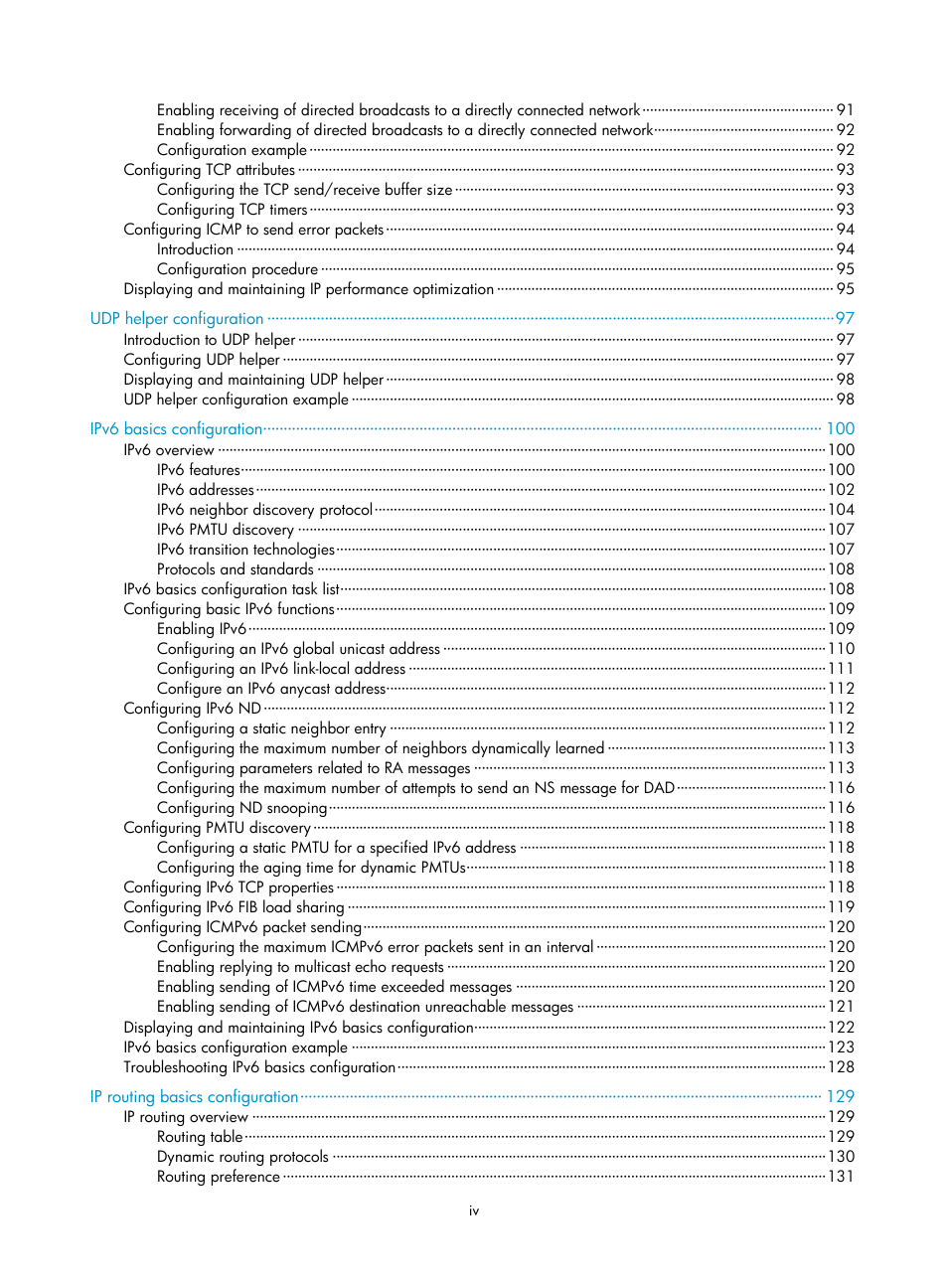 H3C Technologies H3C WX3000E Series Wireless Switches User Manual | Page 9 / 191