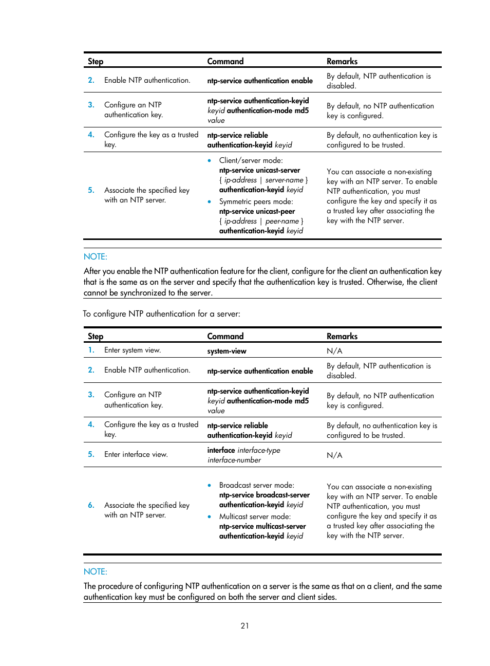 H3C Technologies H3C WX3000E Series Wireless Switches User Manual | Page 30 / 80