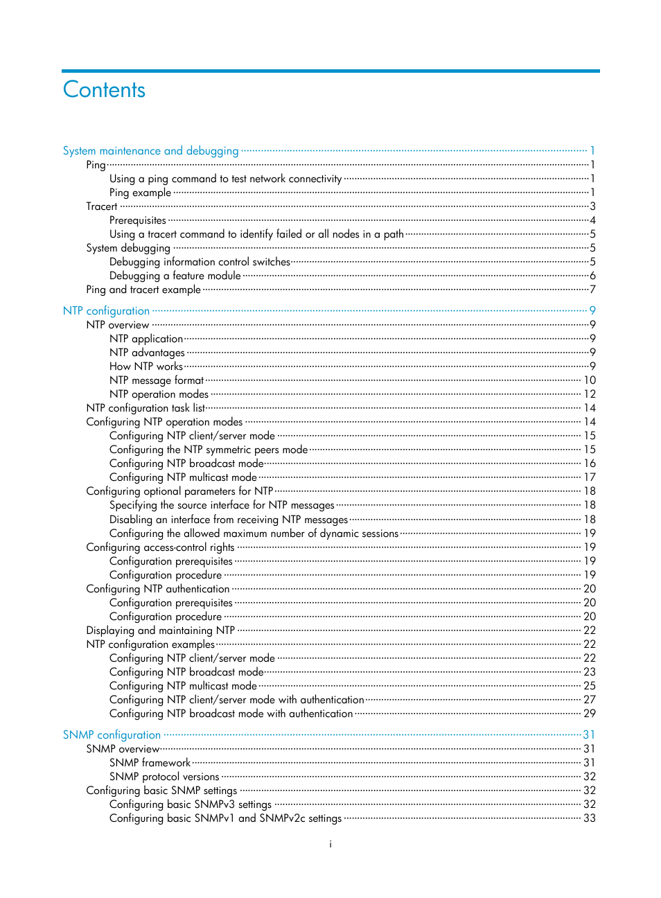 H3C Technologies H3C WX3000E Series Wireless Switches User Manual | Page 7 / 80