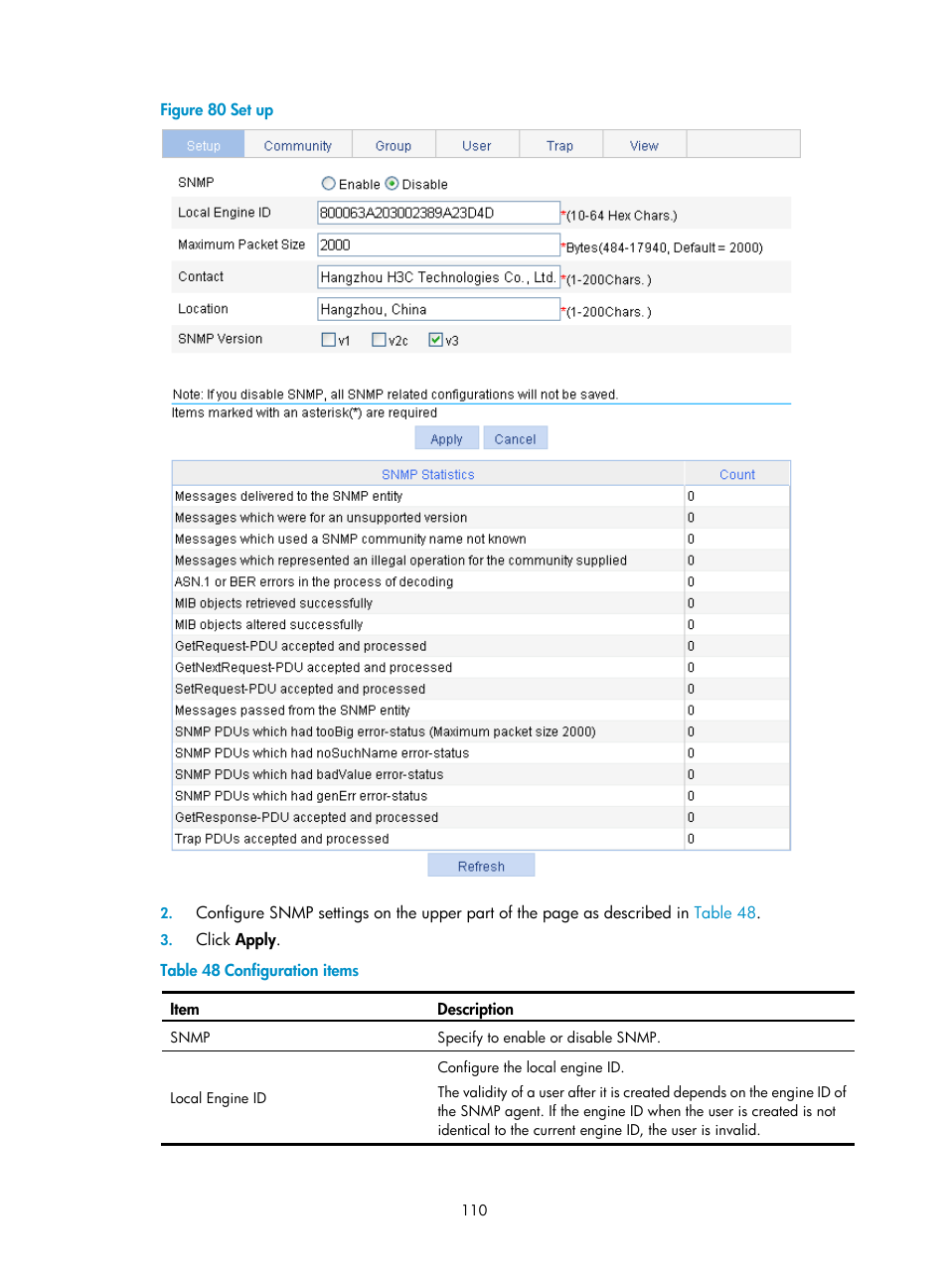 H3C Technologies H3C WX3000E Series Wireless Switches User Manual | Page 126 / 640