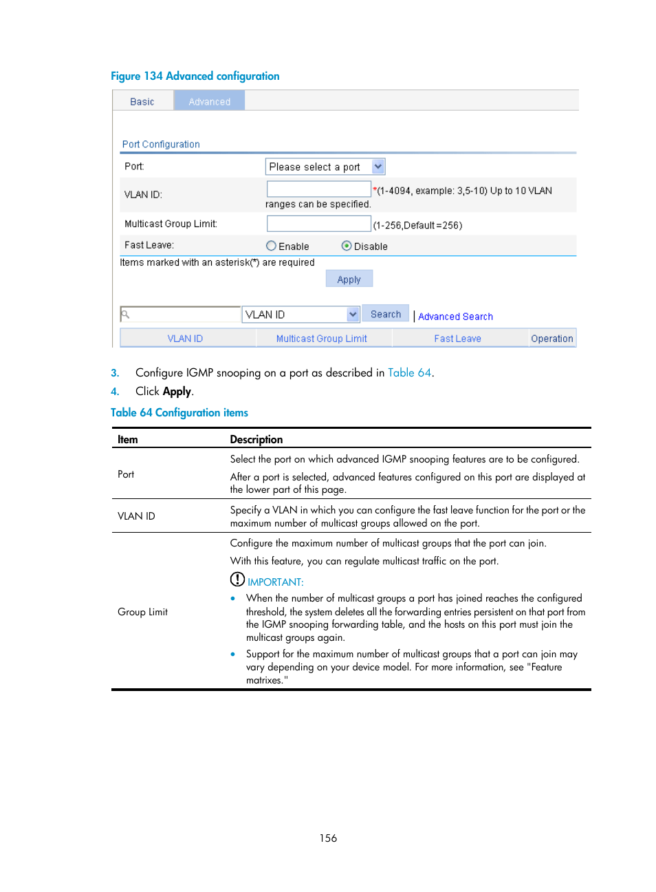 H3C Technologies H3C WX3000E Series Wireless Switches User Manual | Page 172 / 640