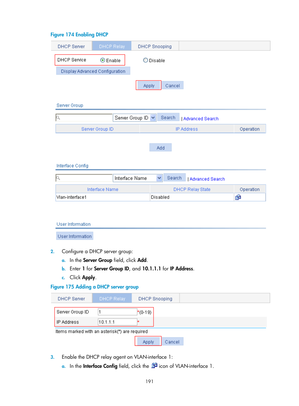 H3C Technologies H3C WX3000E Series Wireless Switches User Manual | Page 207 / 640