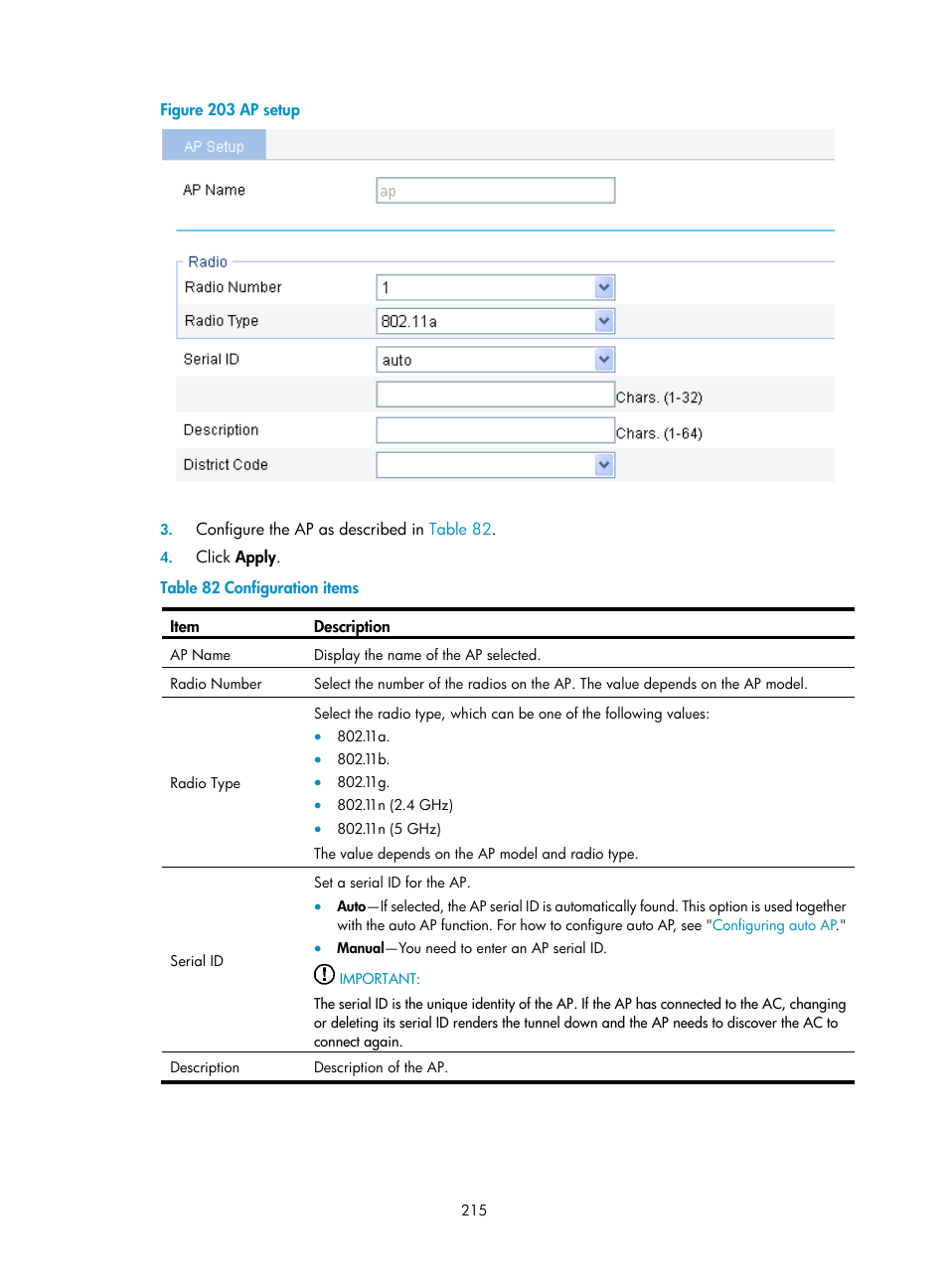 H3C Technologies H3C WX3000E Series Wireless Switches User Manual | Page 231 / 640