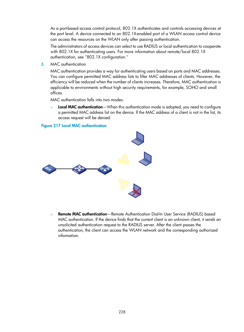 H3C Technologies H3C WX3000E Series Wireless Switches User Manual | Page 244 / 640