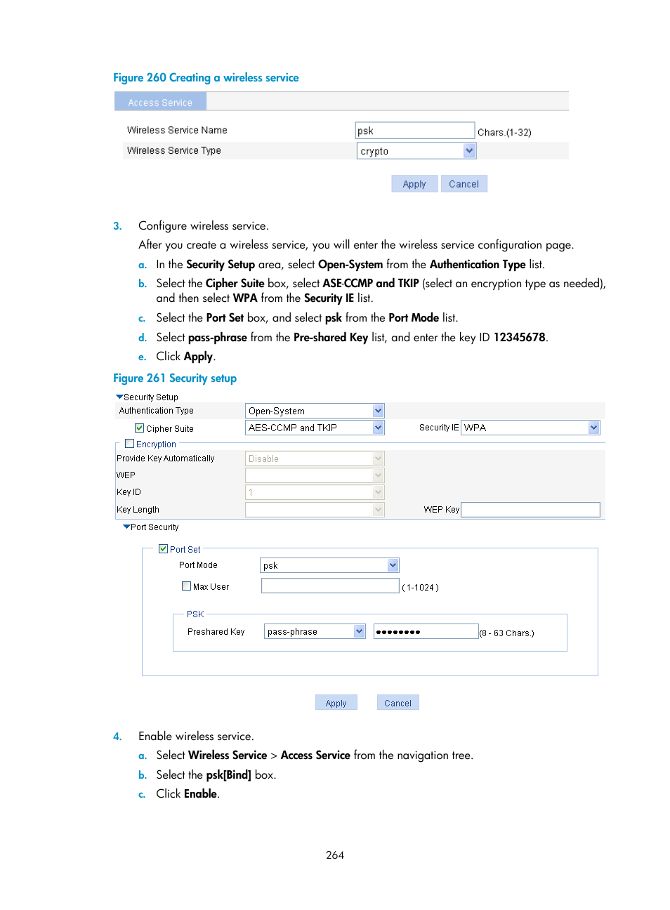 H3C Technologies H3C WX3000E Series Wireless Switches User Manual | Page 280 / 640