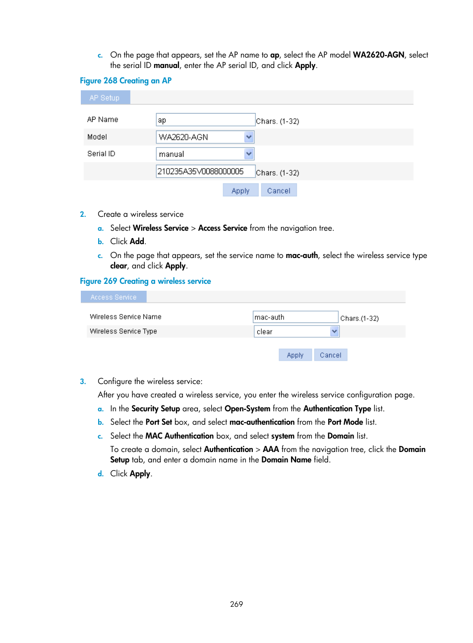 H3C Technologies H3C WX3000E Series Wireless Switches User Manual | Page 285 / 640