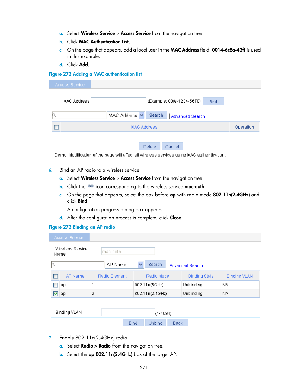 H3C Technologies H3C WX3000E Series Wireless Switches User Manual | Page 287 / 640