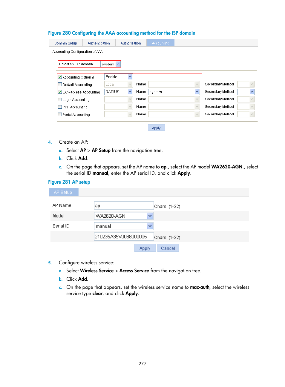 H3C Technologies H3C WX3000E Series Wireless Switches User Manual | Page 293 / 640