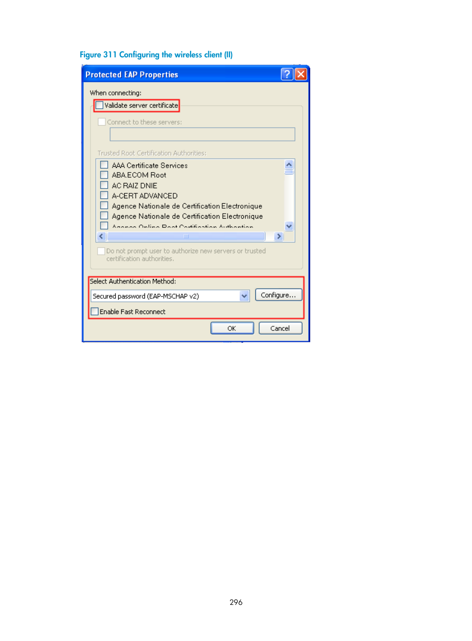 H3C Technologies H3C WX3000E Series Wireless Switches User Manual | Page 312 / 640
