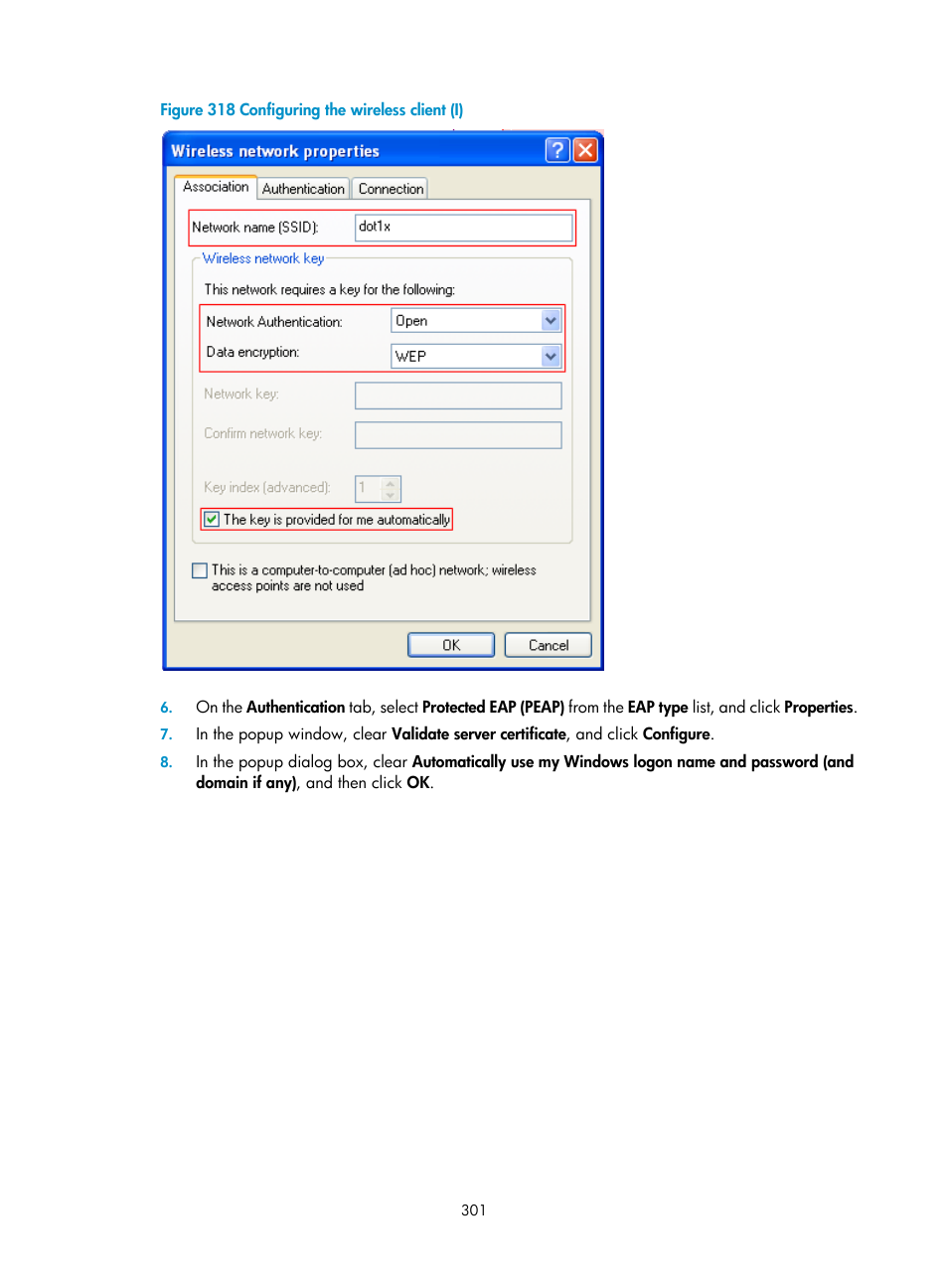 H3C Technologies H3C WX3000E Series Wireless Switches User Manual | Page 317 / 640