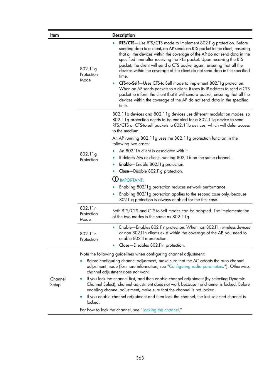 H3C Technologies H3C WX3000E Series Wireless Switches User Manual | Page 379 / 640