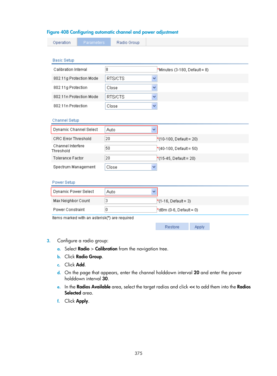 H3C Technologies H3C WX3000E Series Wireless Switches User Manual | Page 391 / 640