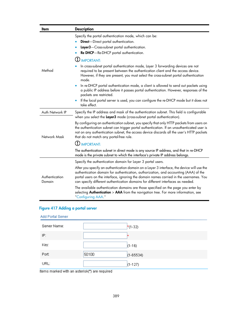 Figure 417 | H3C Technologies H3C WX3000E Series Wireless Switches User Manual | Page 405 / 640