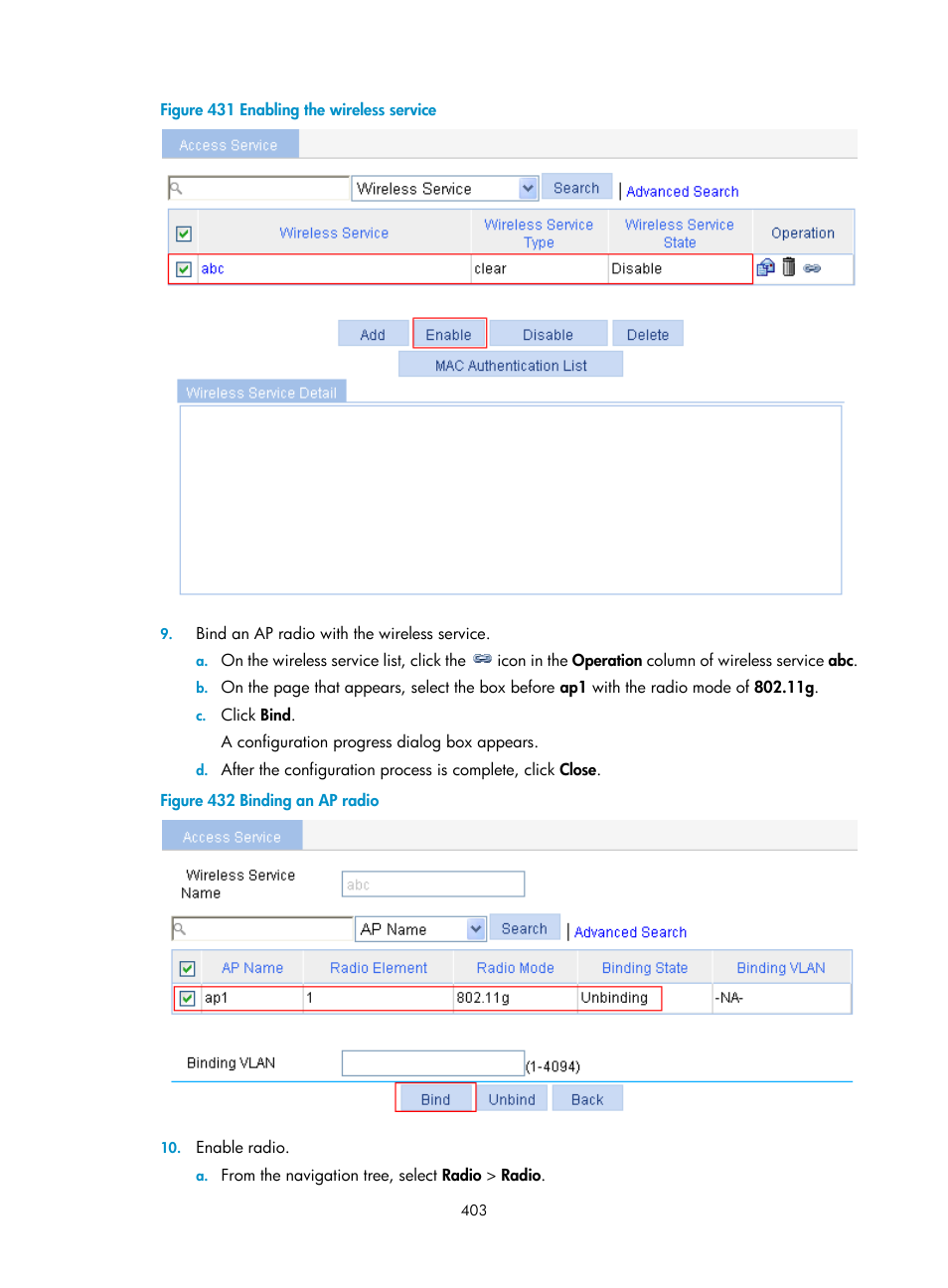 H3C Technologies H3C WX3000E Series Wireless Switches User Manual | Page 419 / 640