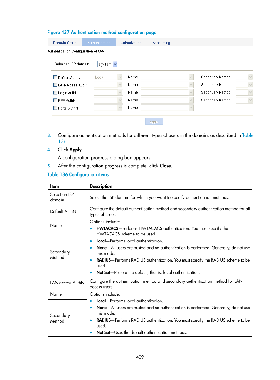 H3C Technologies H3C WX3000E Series Wireless Switches User Manual | Page 425 / 640
