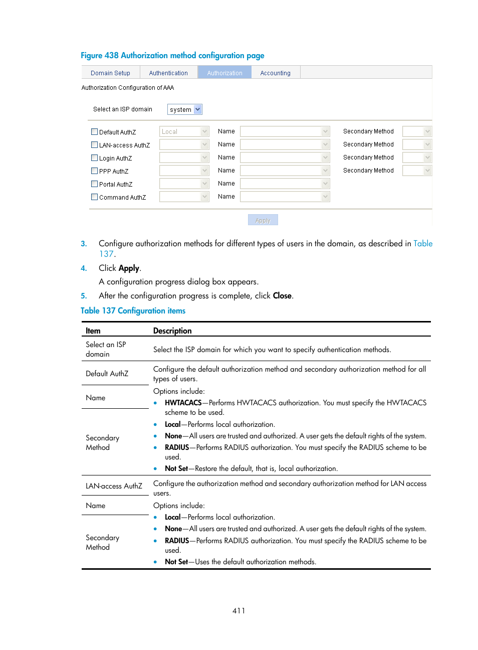H3C Technologies H3C WX3000E Series Wireless Switches User Manual | Page 427 / 640