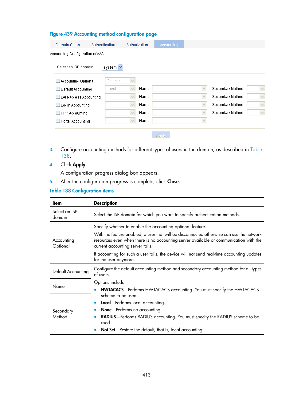 H3C Technologies H3C WX3000E Series Wireless Switches User Manual | Page 429 / 640