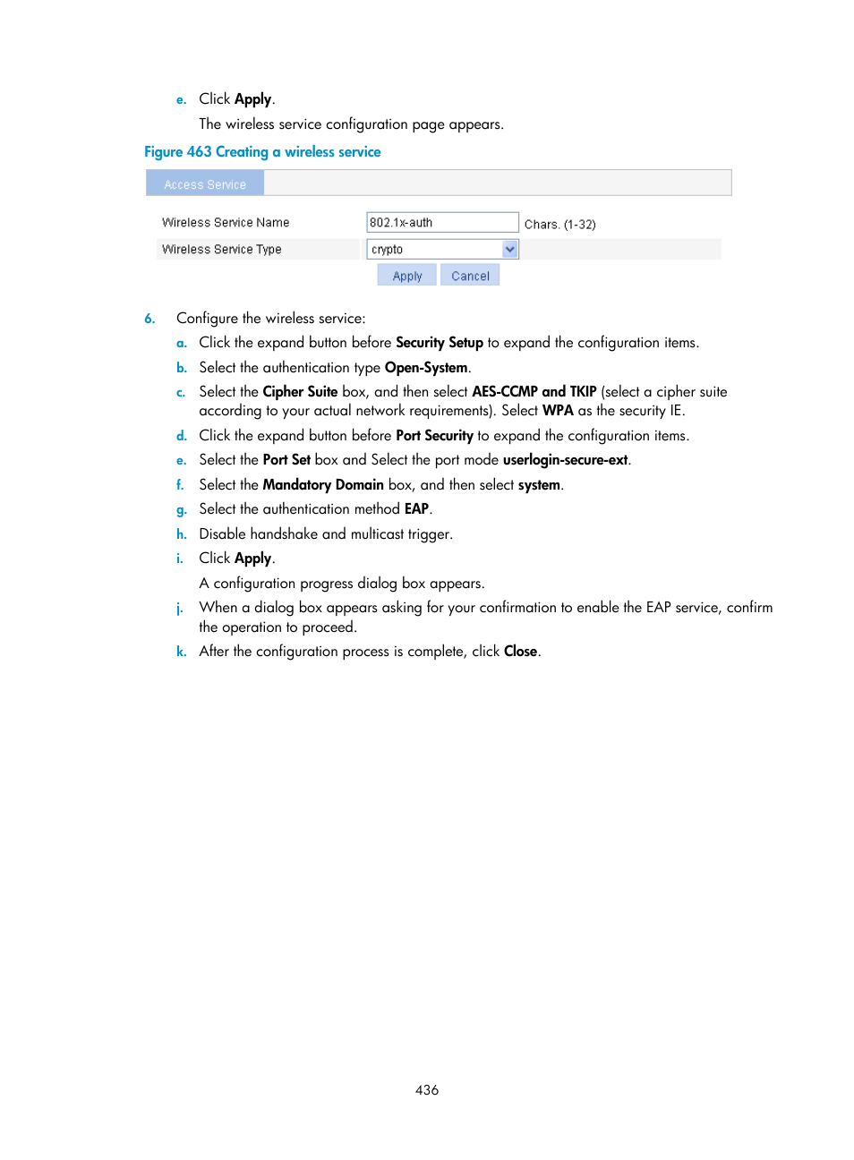 H3C Technologies H3C WX3000E Series Wireless Switches User Manual | Page 452 / 640