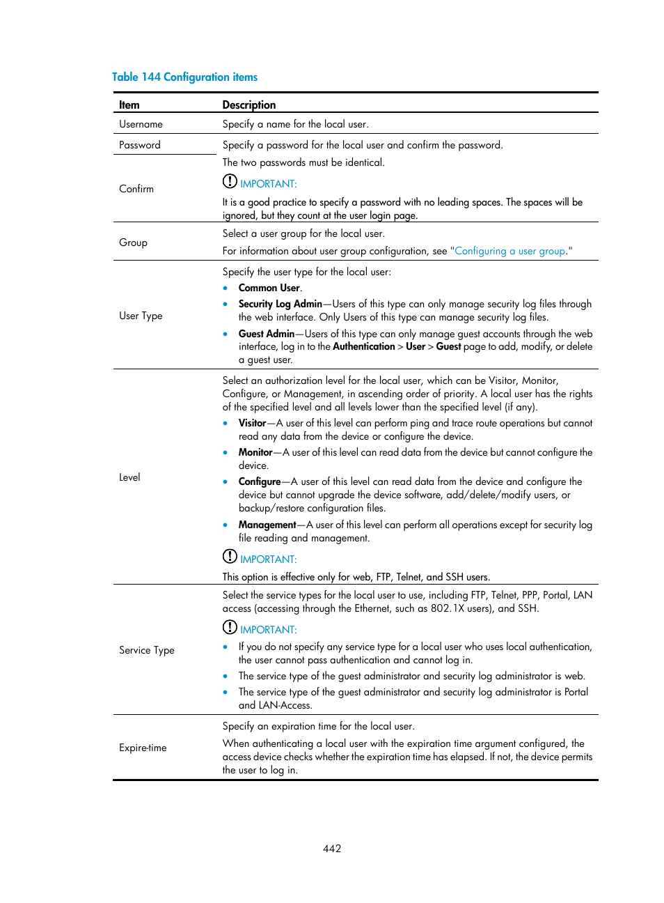 H3C Technologies H3C WX3000E Series Wireless Switches User Manual | Page 458 / 640