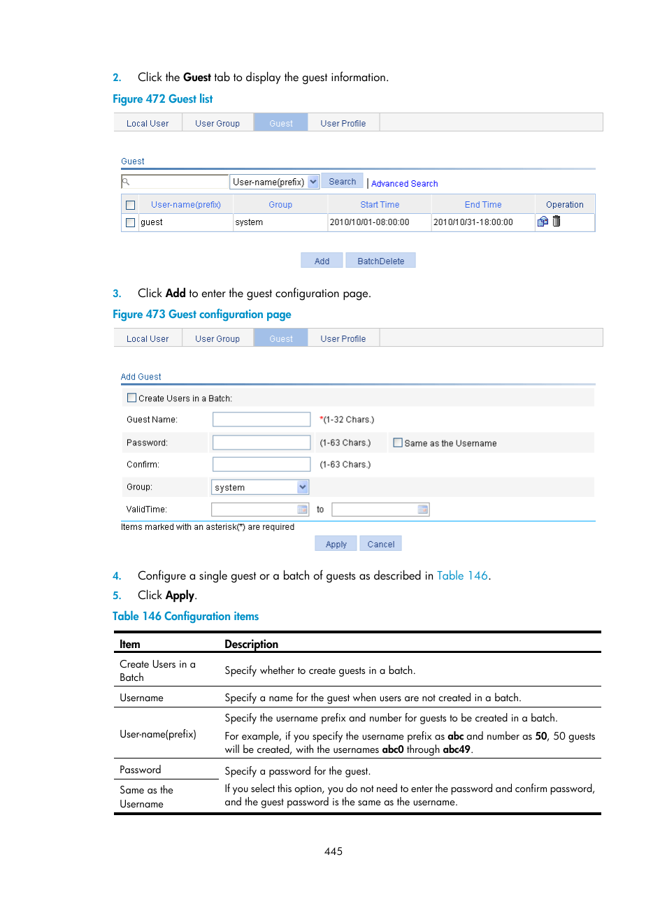 H3C Technologies H3C WX3000E Series Wireless Switches User Manual | Page 461 / 640