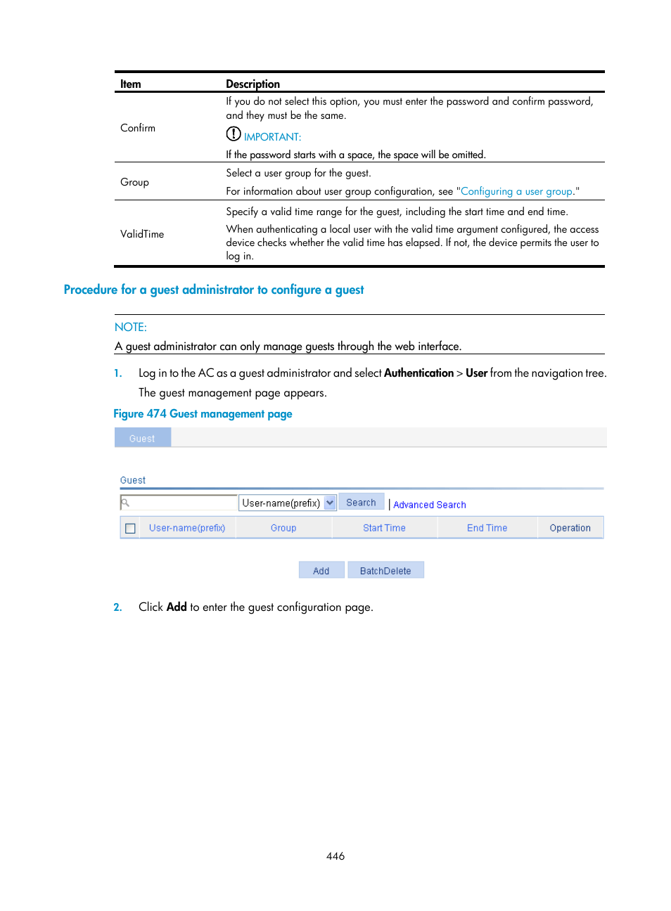 H3C Technologies H3C WX3000E Series Wireless Switches User Manual | Page 462 / 640
