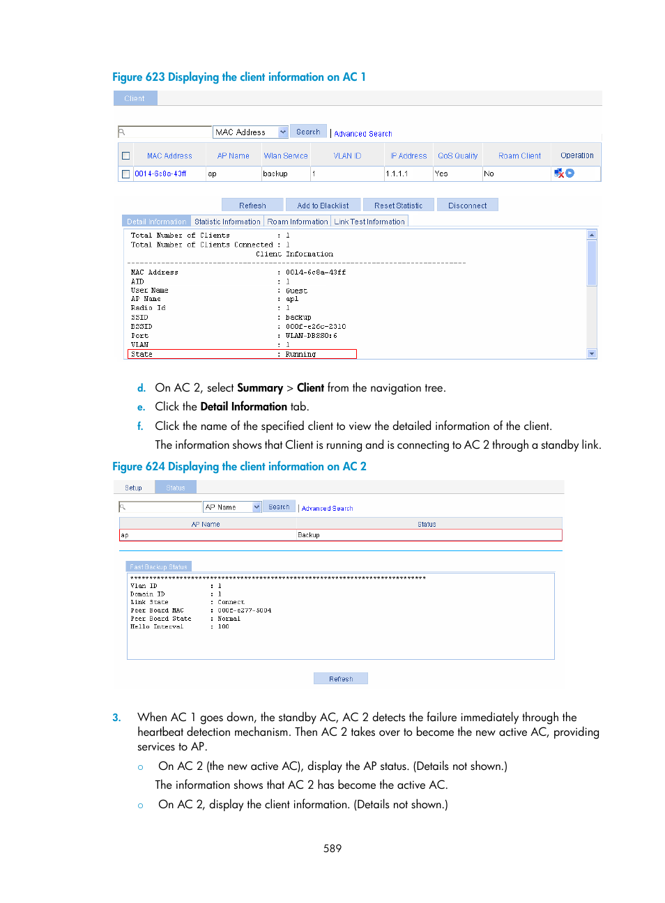 H3C Technologies H3C WX3000E Series Wireless Switches User Manual | Page 605 / 640