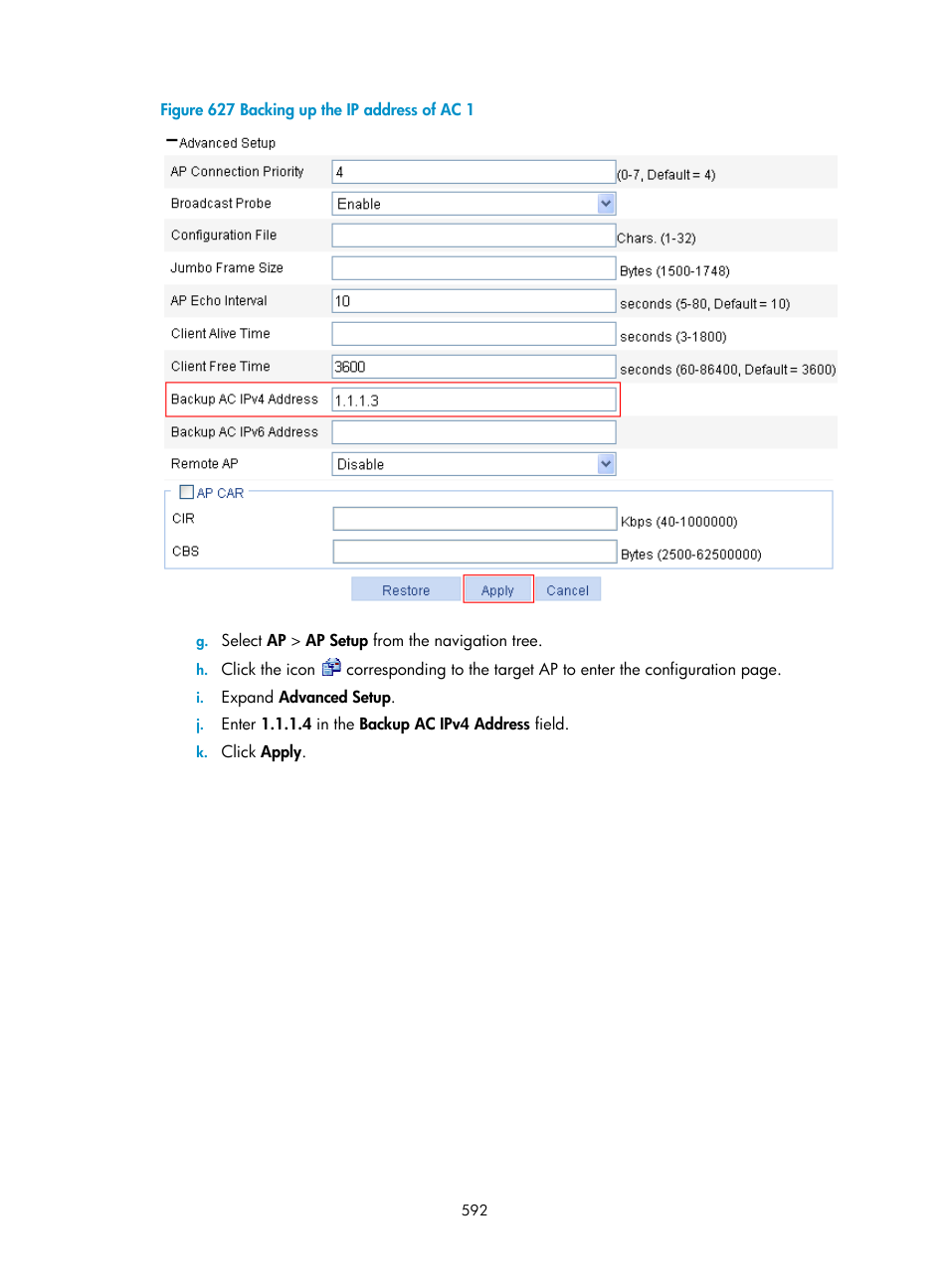 H3C Technologies H3C WX3000E Series Wireless Switches User Manual | Page 608 / 640