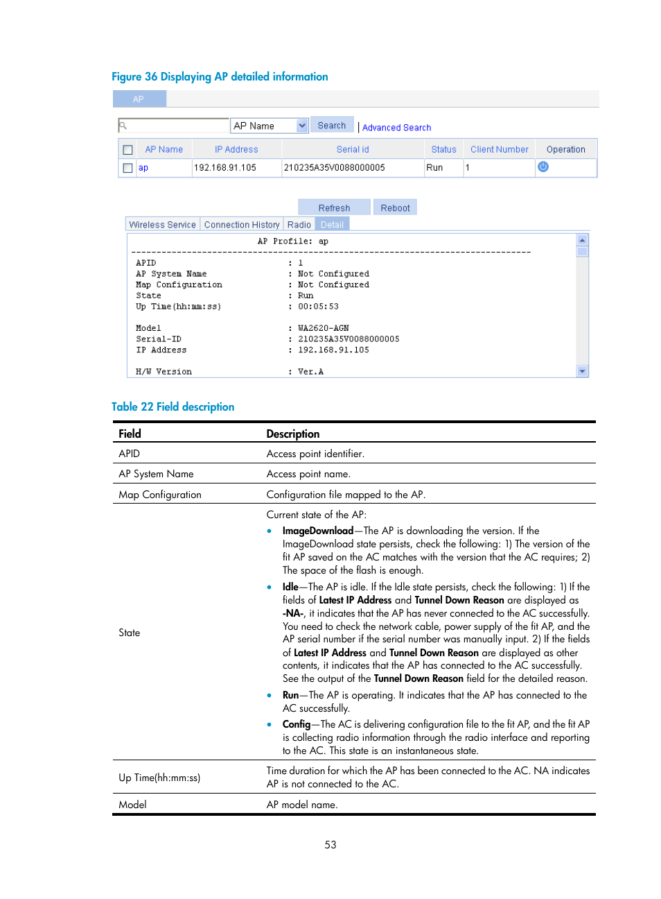 N in, Figure 36 | H3C Technologies H3C WX3000E Series Wireless Switches User Manual | Page 69 / 640