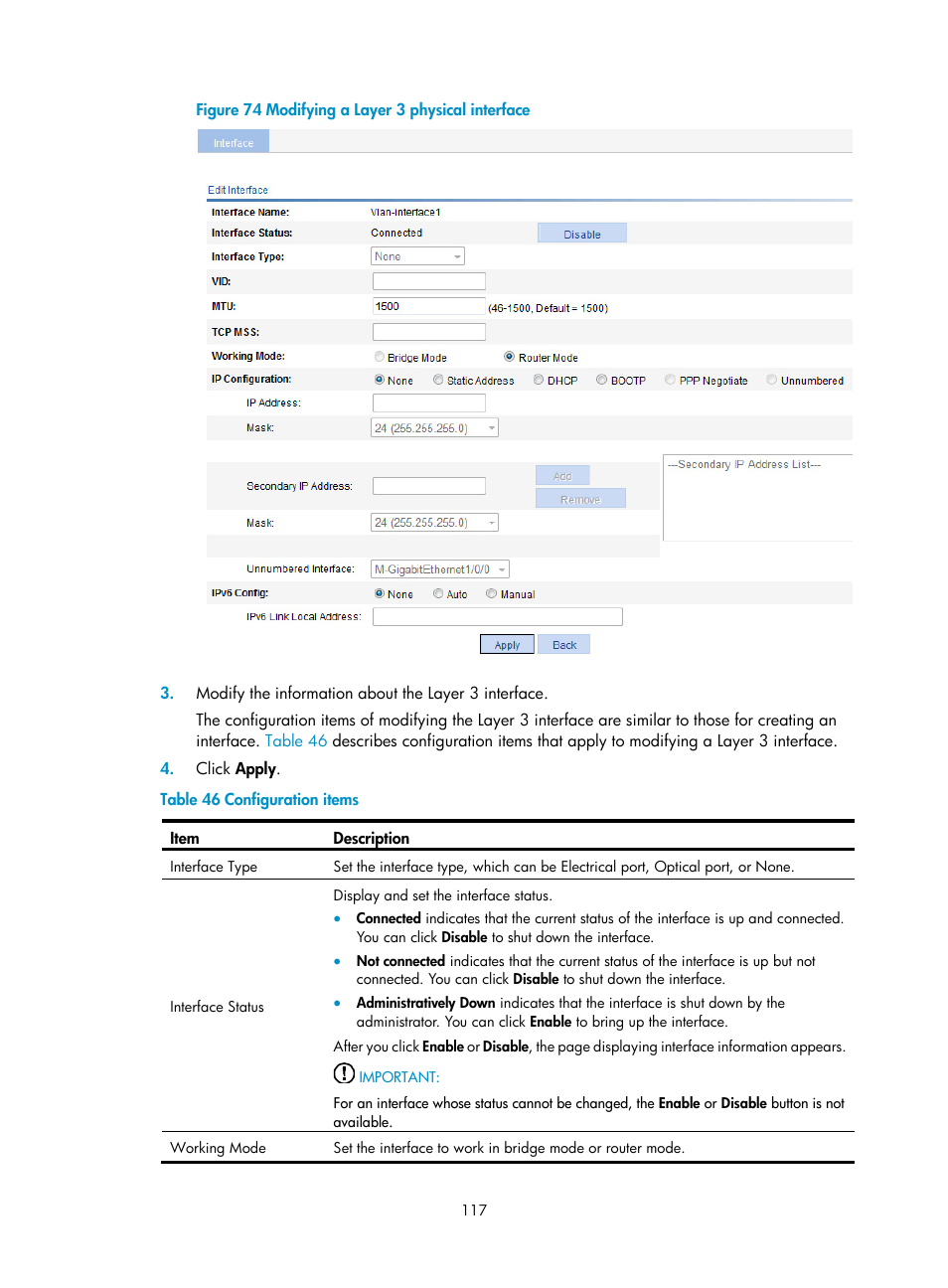 H3C Technologies H3C WX3000E Series Wireless Switches User Manual | Page 138 / 965