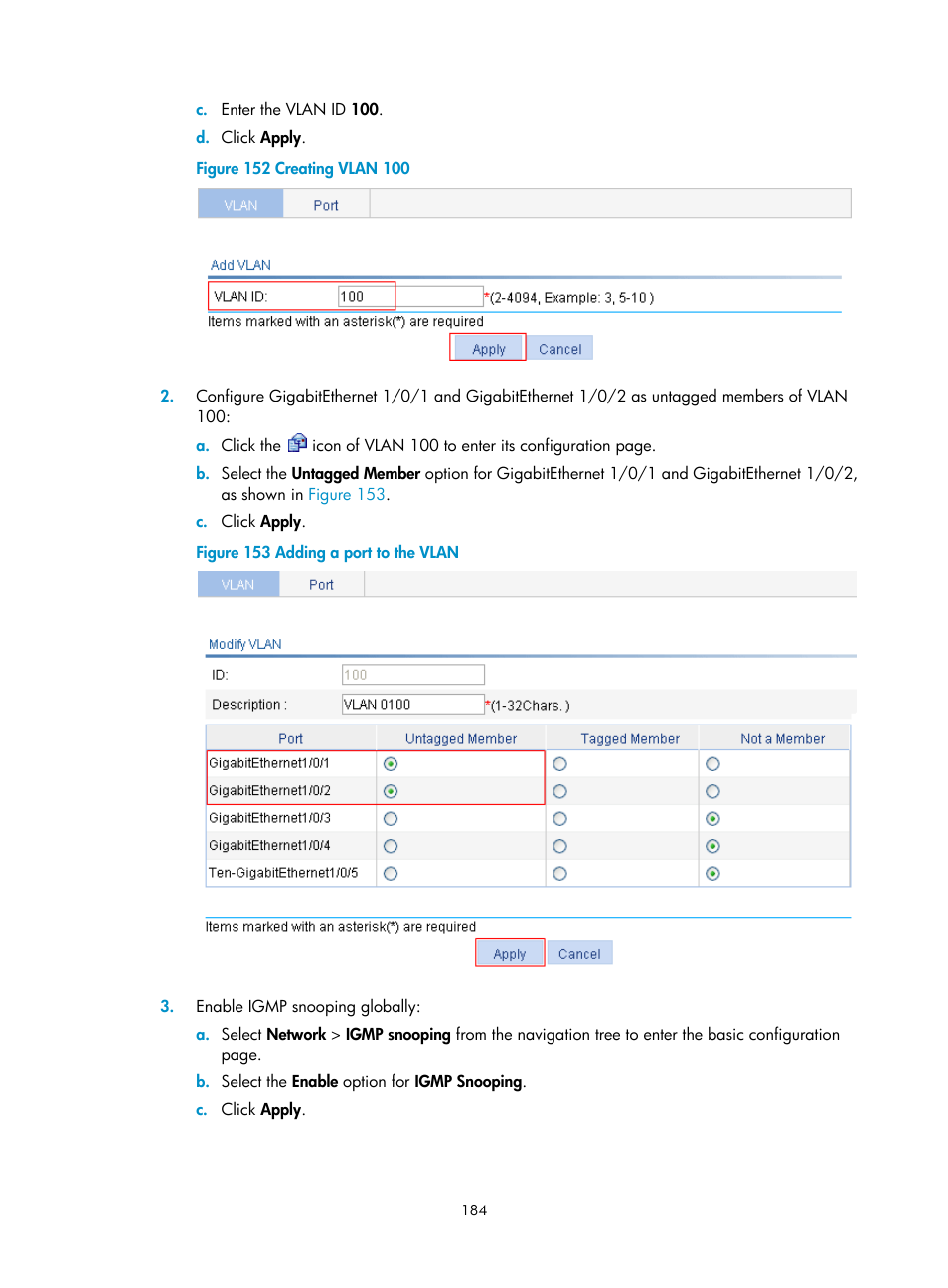 H3C Technologies H3C WX3000E Series Wireless Switches User Manual | Page 205 / 965