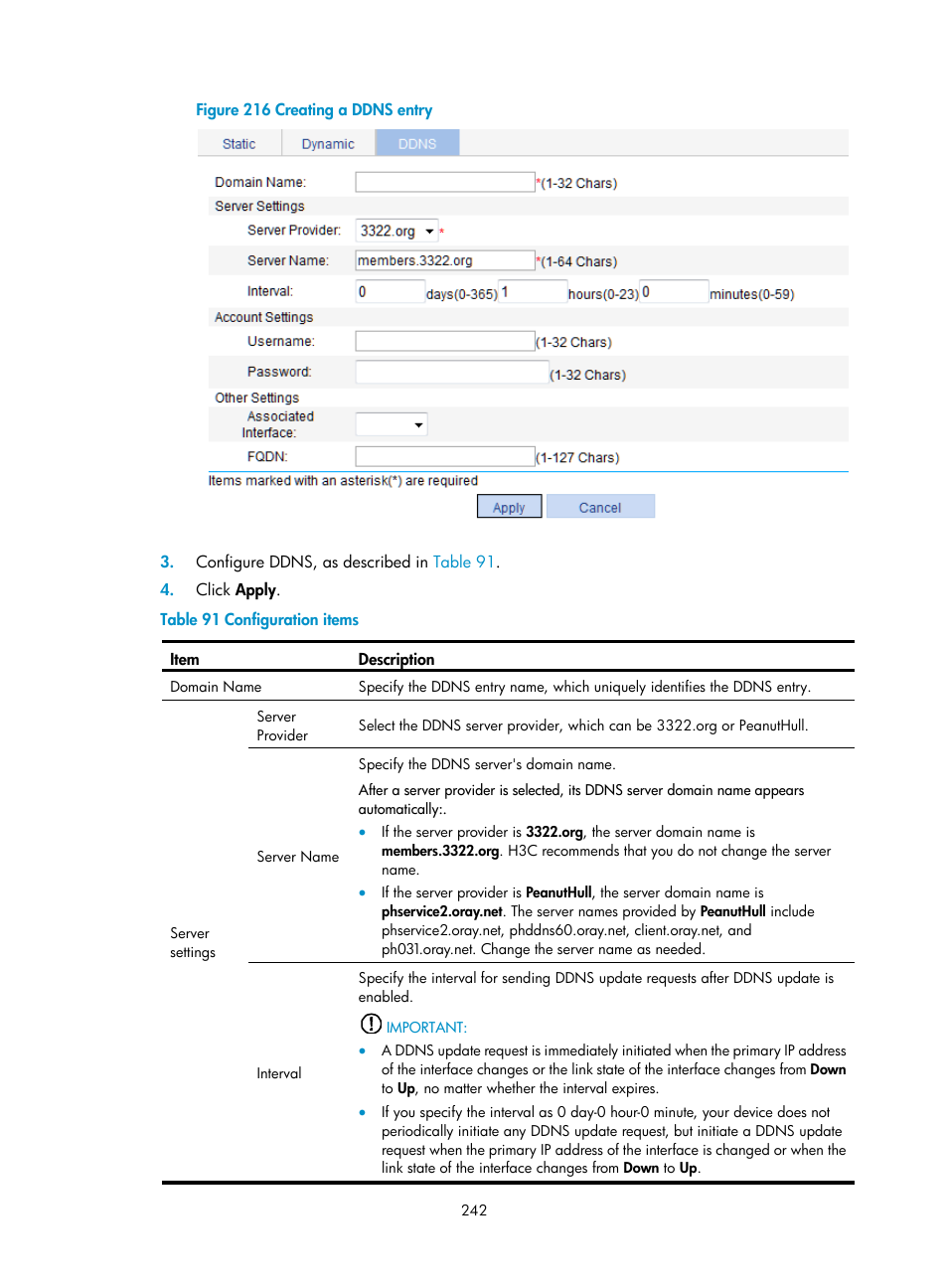 H3C Technologies H3C WX3000E Series Wireless Switches User Manual | Page 263 / 965