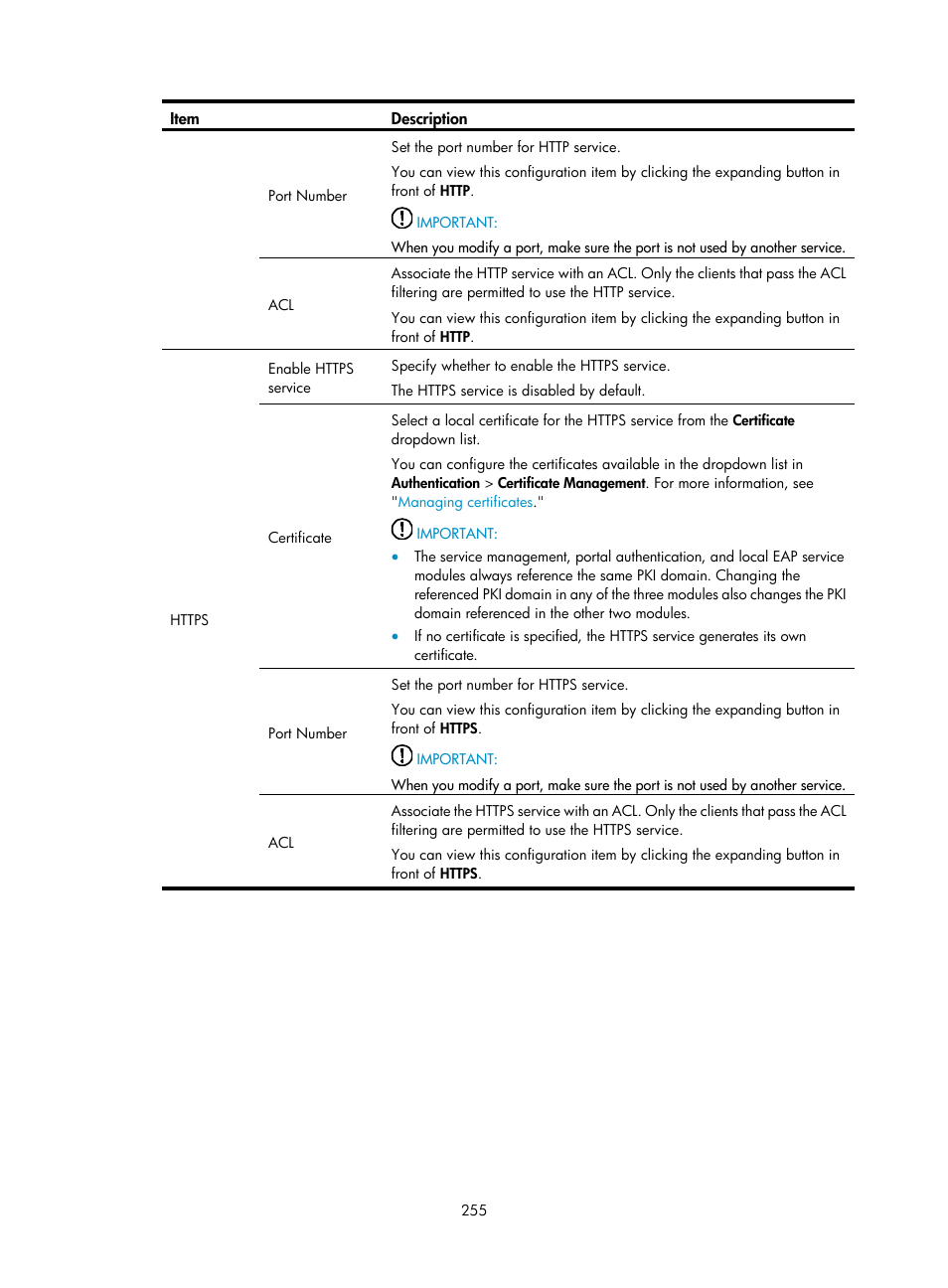 H3C Technologies H3C WX3000E Series Wireless Switches User Manual | Page 276 / 965