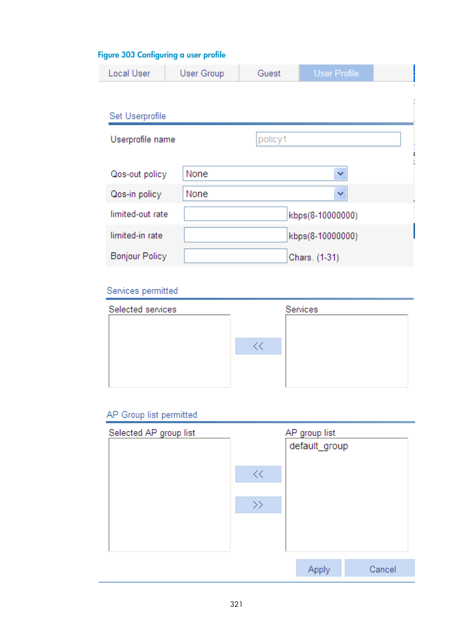 H3C Technologies H3C WX3000E Series Wireless Switches User Manual | Page 342 / 965