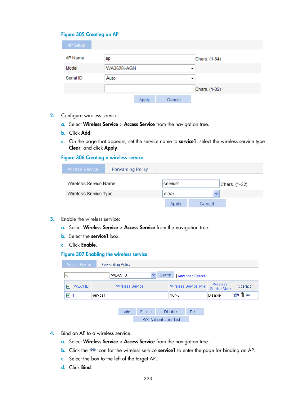 H3C Technologies H3C WX3000E Series Wireless Switches User Manual | Page 344 / 965