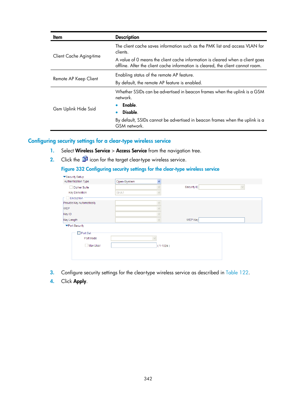 H3C Technologies H3C WX3000E Series Wireless Switches User Manual | Page 363 / 965