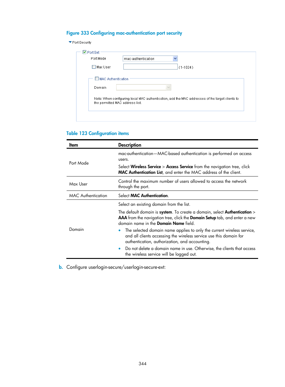 H3C Technologies H3C WX3000E Series Wireless Switches User Manual | Page 365 / 965