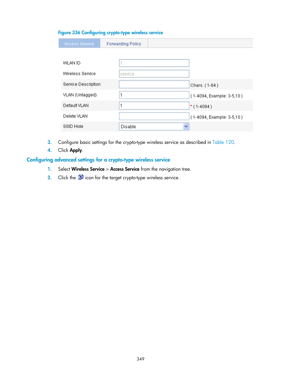 H3C Technologies H3C WX3000E Series Wireless Switches User Manual | Page 370 / 965