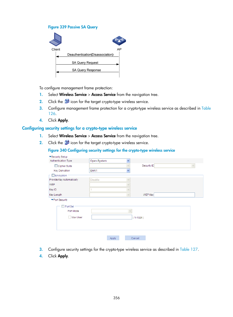 Figure 60, Passive sa qu | H3C Technologies H3C WX3000E Series Wireless Switches User Manual | Page 377 / 965