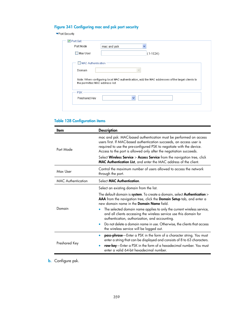 H3C Technologies H3C WX3000E Series Wireless Switches User Manual | Page 380 / 965