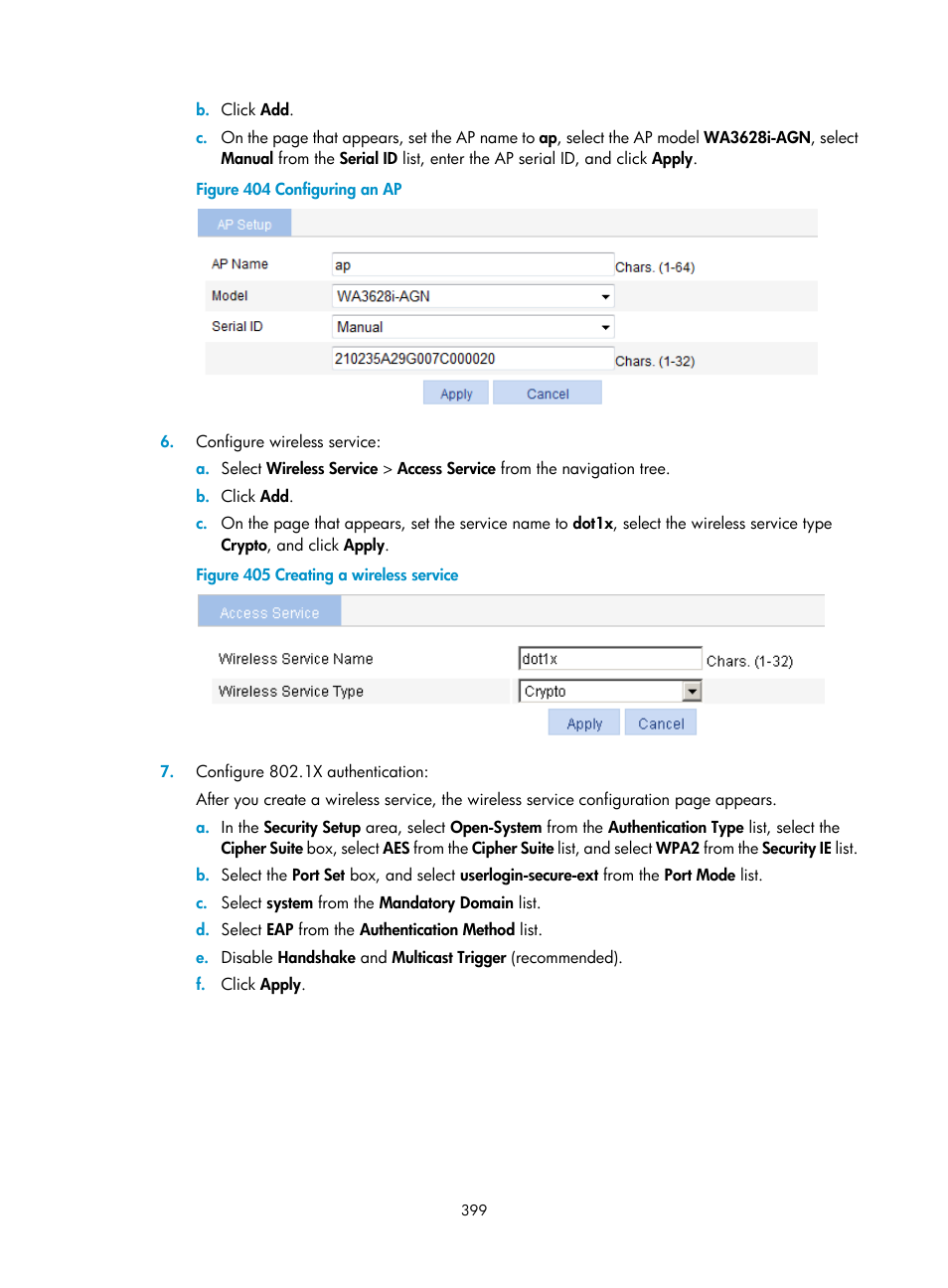 H3C Technologies H3C WX3000E Series Wireless Switches User Manual | Page 420 / 965