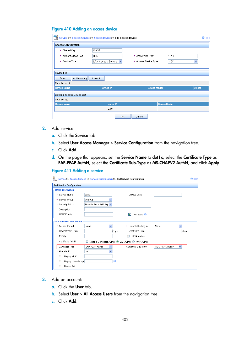 H3C Technologies H3C WX3000E Series Wireless Switches User Manual | Page 423 / 965
