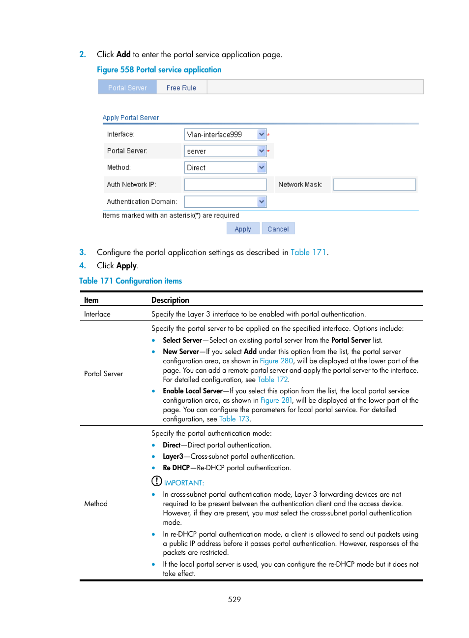 H3C Technologies H3C WX3000E Series Wireless Switches User Manual | Page 550 / 965