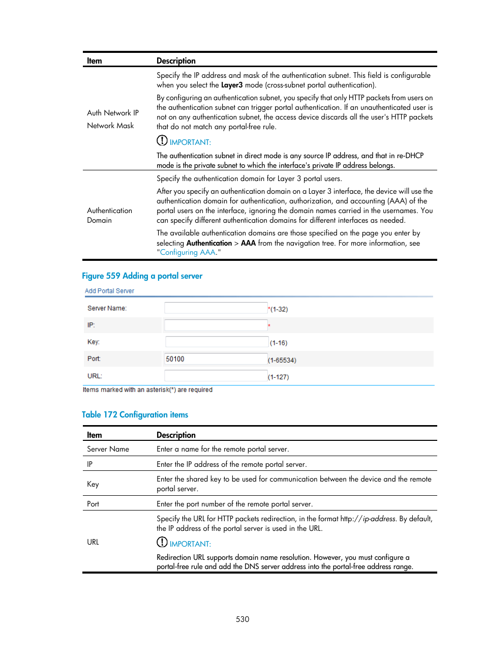 Figure 280, Table 172 | H3C Technologies H3C WX3000E Series Wireless Switches User Manual | Page 551 / 965