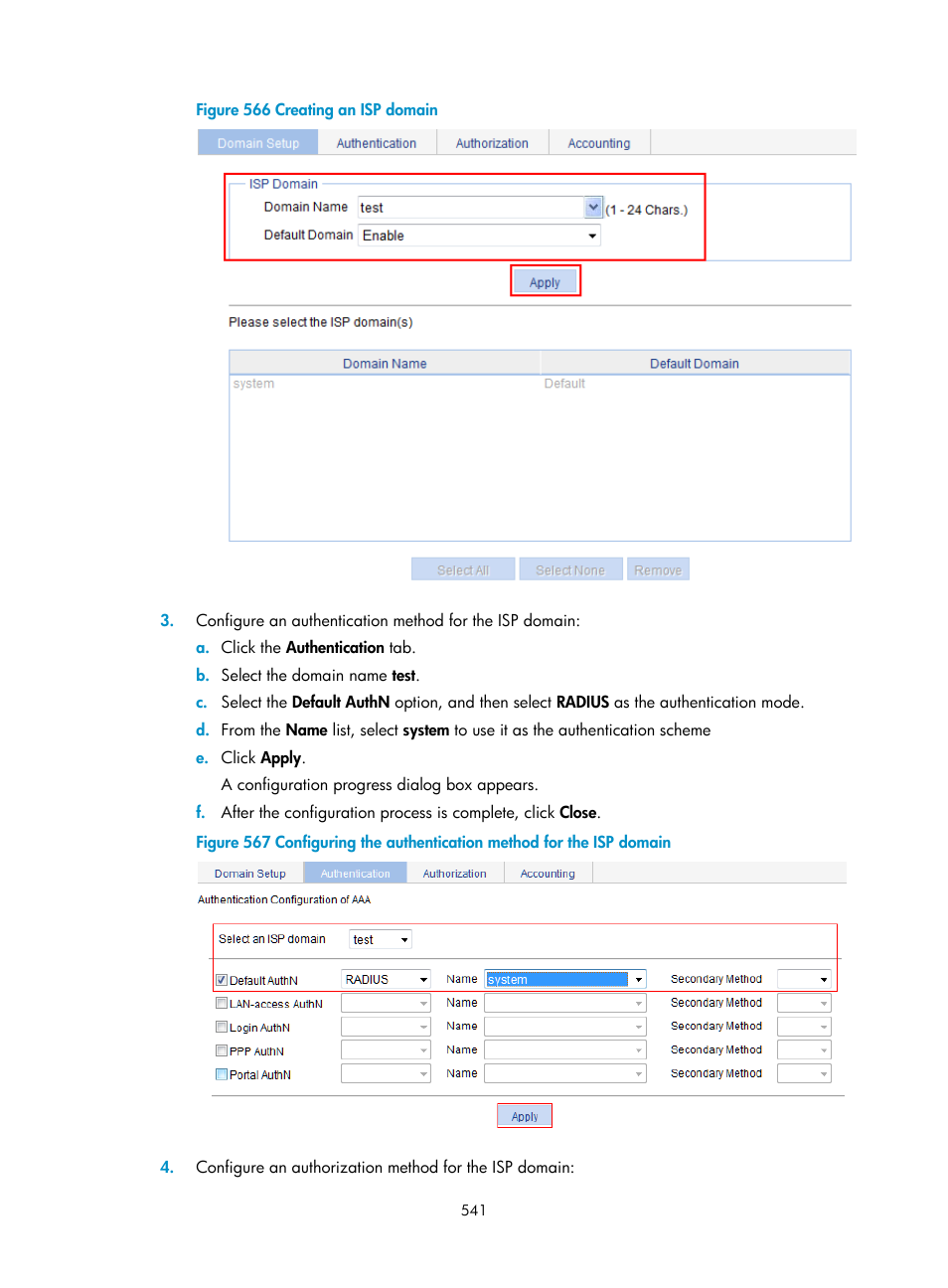 H3C Technologies H3C WX3000E Series Wireless Switches User Manual | Page 562 / 965